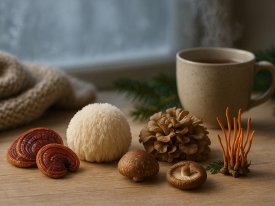 5 champignons pour accompagner l’hiver : l’essentiel à retenir